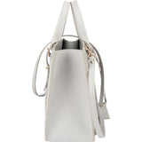 Balenciaga Woven Leather Classic City Square Tote Handbag