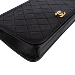 [🔄️B21 / F05] Chanel Quilted Lambskin Medium Single Flap Crossbody Bag - vintageandkickz