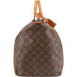 Louis Vuitton Monogram Canvas Keepall 55 Travel Bag