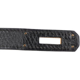 Hermès Ardennes  Leather Kelly 35 Sellier Handbag GHW
