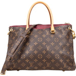 Louis Vuitton Monogram Canvas Pallas MM Handbag - vintageandkickz