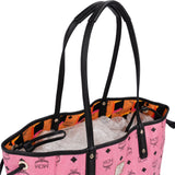 MCM Monogram Visetos Liz Reversible Shopper Tote Shoulder Bag