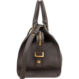 Yves Saint Laurent Grey Leather Cabas Chyc Handbag