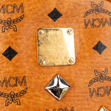 MCM Monogram Visetos Studded Backpack
