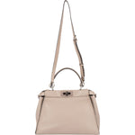 Fendi Selleria Leather Peekaboo Handbag - vintageandkickz