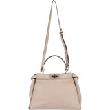 Fendi Selleria Leather Peekaboo Handbag - vintageandkickz