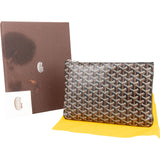 Goyard Goyardine Monogram Senat MM Clutch