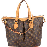Louis Vuitton Canvas Monogram Palermo PM Handbag