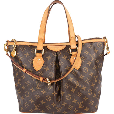 Louis Vuitton Canvas Monogram Palermo PM Handbag
