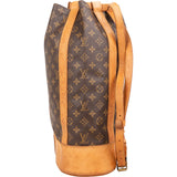Louis Vuitton Monogram Canvas Randonnee GM Backpack Shoulder Bag