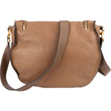 Chloé Grained Calfskin Marcie Saddle Crossbody Bag
