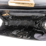 Salvatore Ferragamo Patent Leather Gancini Flap Crossbody Bag