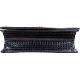 Christian Dior Metallic Patent Leather Diorama Flap Crossbody Bag