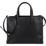 Prada Black Saffiano Leather Galleria Tote Handbag