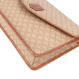 Celine Macadam Monogram Canvas Flap Crossbody Bag - vintageandkickz