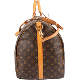 Louis Vuitton Monogram Canvas Keepall 60 Bandoulière Travel Bag