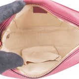 Gucci Pink Leather Soho Disco Crossbody Bag