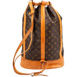 Louis Vuitton Monogram Canvas Randonnee GM Backpack Shoulder Bag