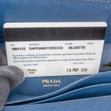 Prada Saffiano Leather Bow Wallet