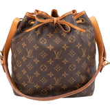 Louis Vuitton Monogram Canvas Sac Noé Petit Shoulder Bag
