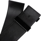 Louis Vuitton Black Leather Studded LV Initiales Pyramide Waist Belt (75 / 30) M6909