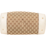 Gucci Monogram GG Charmy Tote Handbag - vintageandkickz