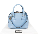 Gucci Pebbled Leather Mini Dome Crossbody Bag