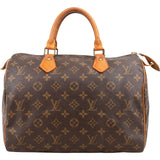 Louis Vuitton Monogram Canvas Speedy 30 Handbag