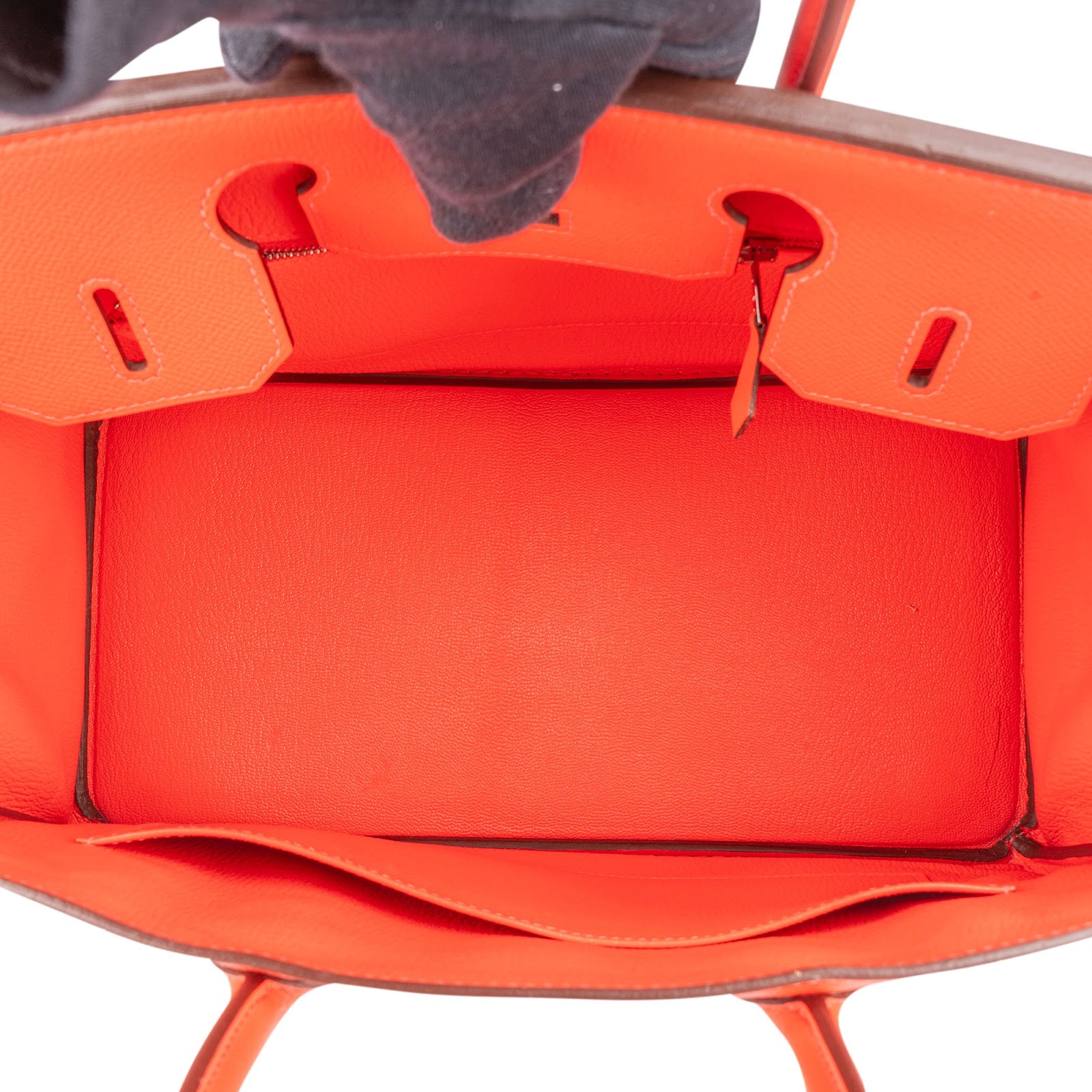 Hermès Coral Epsom Leather Birkin 30 Handbag - vintageandkickz