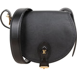 Louis Vuitton Black Calfskin Tambourin Crossbody Bag