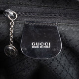 Gucci Bamboo Black Tote Handbag