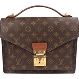 Louis Vuitton Monogram Canvas Monceau Handbag