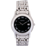 Gucci Silver Tone G-Class 5500M Unisex Watch