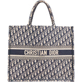 Christian Dior Trotter Monogram Canvas Large Book Tote Handbag
