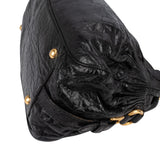 Miu Miu Vitello Lux Small Padlock Handbag
