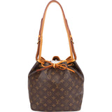 Louis Vuitton Monogram Canvas Sac Noé Petit Shoulder Bag