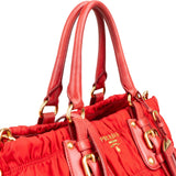 Prada Tessuto Gaufre Tote Handbag