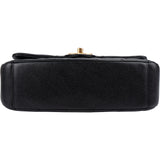 Chanel Caviar Leather Mini Rectangular Flap Coin Crossbody Bag