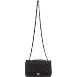 Chanel Quilted Lambskin Jumbo Single Flap Crossbody Bag
