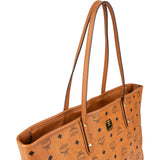 MCM Monogram Visetos Liz Reversible Shopper Tote Shoulder Bag