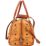 [🔄️B07 / F47] MCM Monogram Visetos Boston Bag Handbag - vintageandkickz