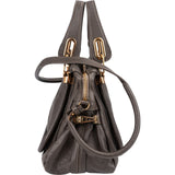 Chloé Pebbled Leather Paraty Handbag
