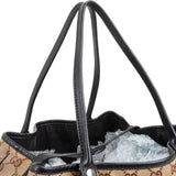 Gucci Monogram Canvas Twin GG Shoulder Bag