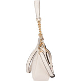 Coach Pebbled Leather Mia Studded Souvenir Pins Shoulder Crossbody Bag