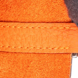 Hermès Orange Taurillon Clemence Palladium Picotin Lock 22 Handbag