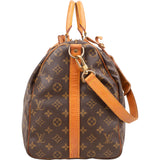 Louis Vuitton Monogram Canvas Keepall 50 Bandoulière Travel Bag