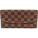 Louis Vuitton Monogram Damier Ebene Emilie Wallet