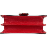 Gucci Grained Leather Interlocking G Crossbody Bag