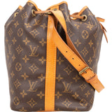 Louis Vuitton Monogram Canvas Sac Noé Petit Shoulder Bag