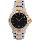 Gucci Two-Tone Black Dial 9040M Watch